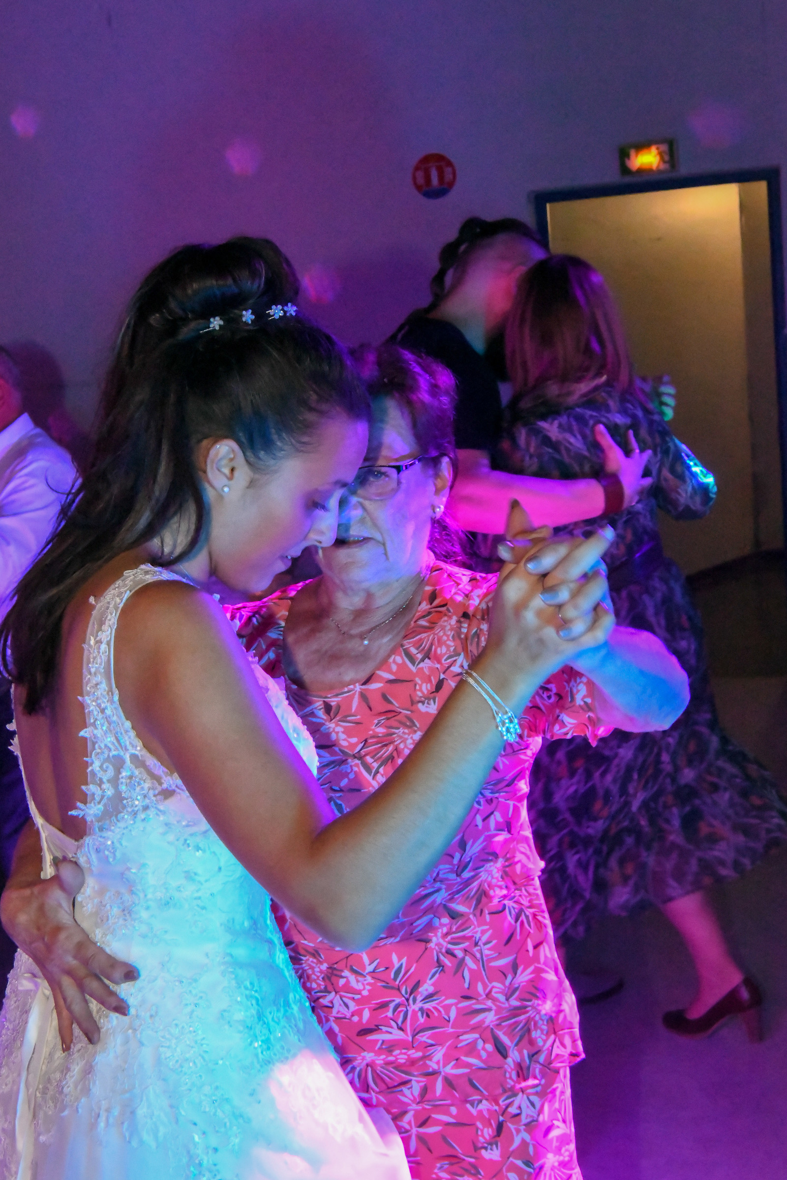 photo mariage soirée