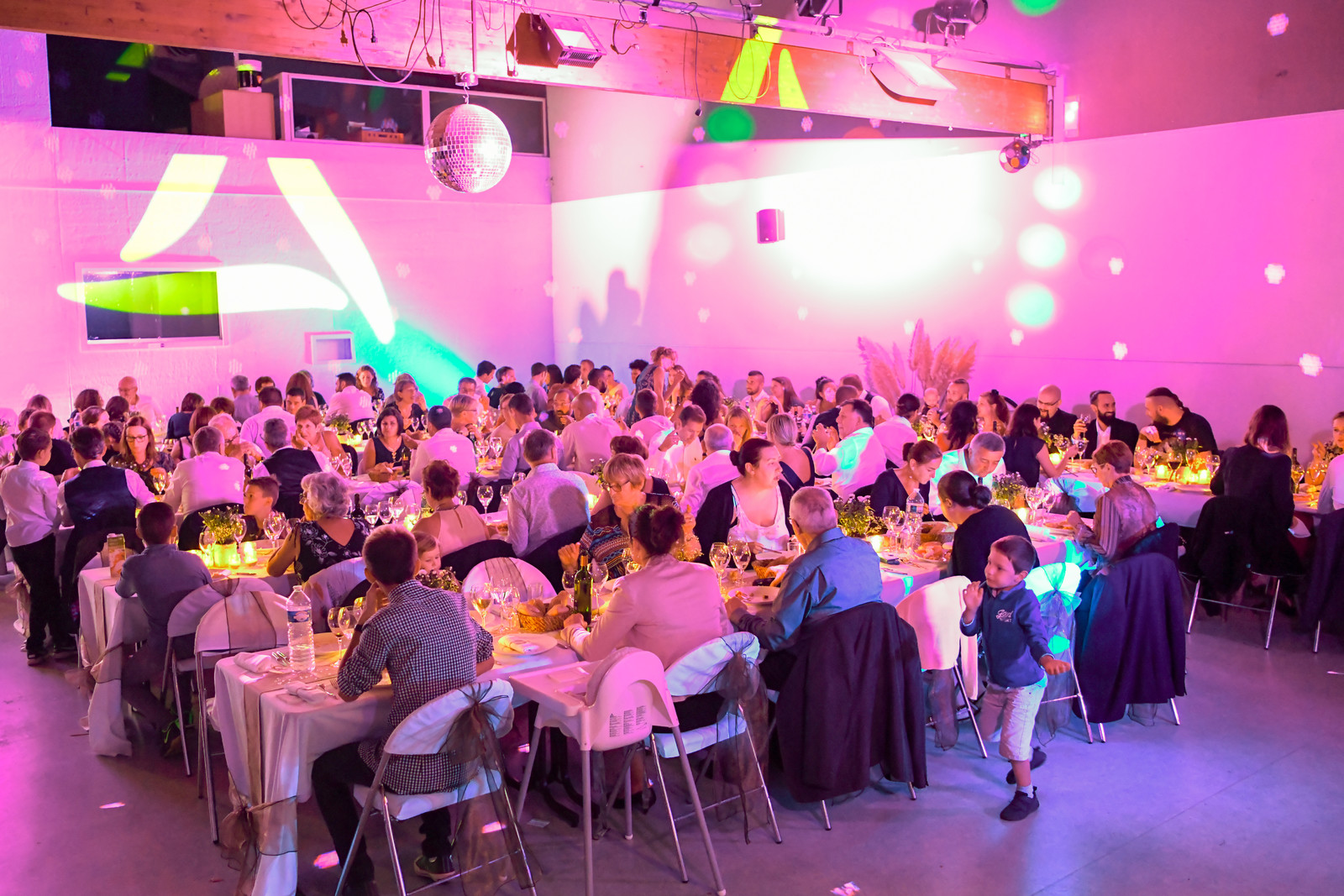 photo mariage soirée