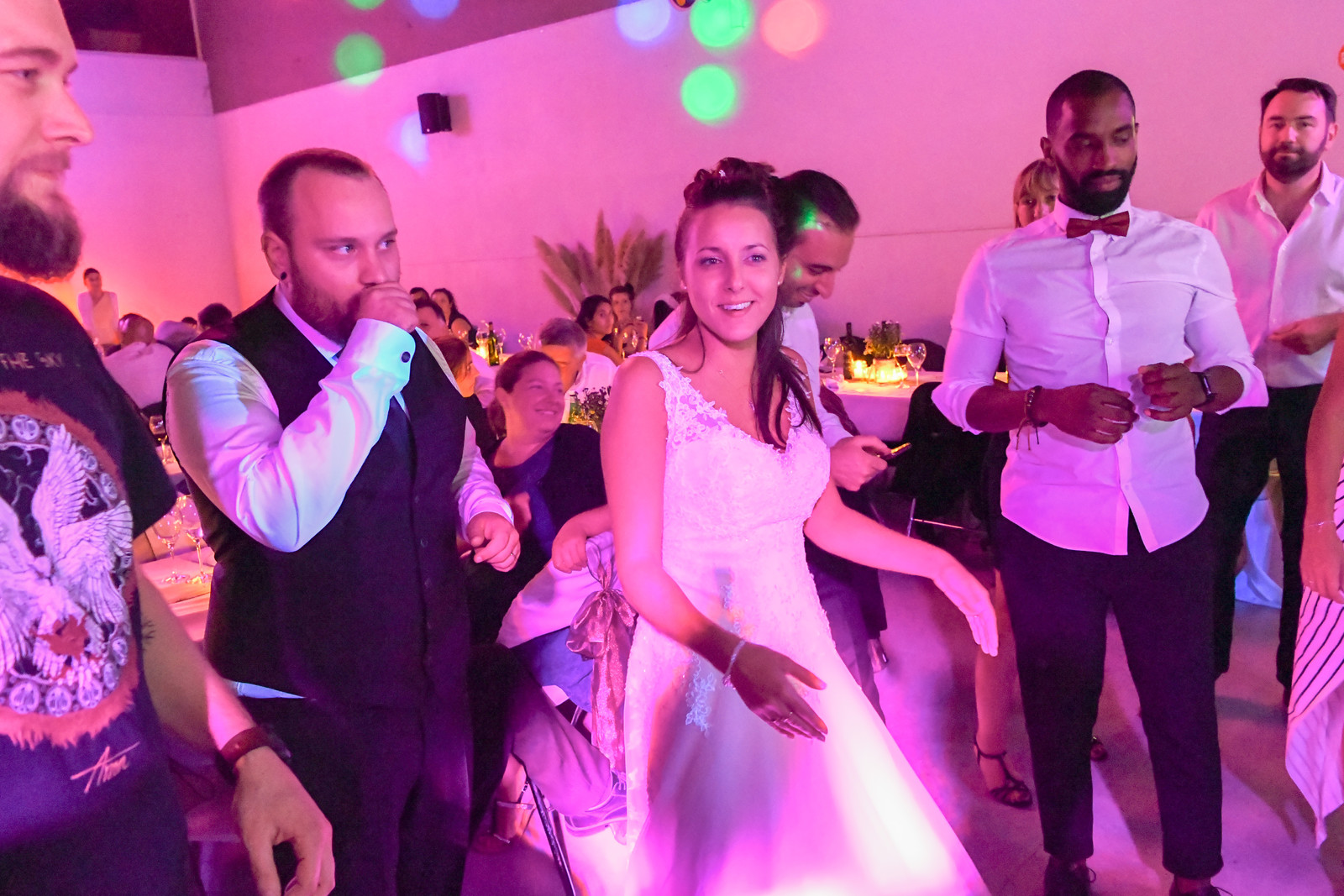 photo de mariage et soirée