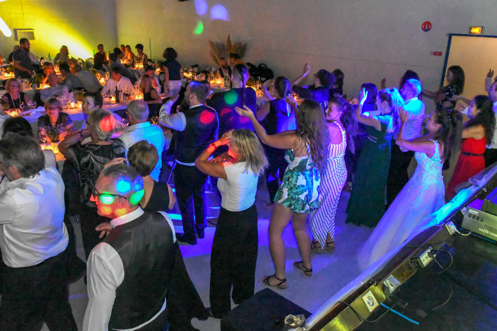 photo mariage soirée