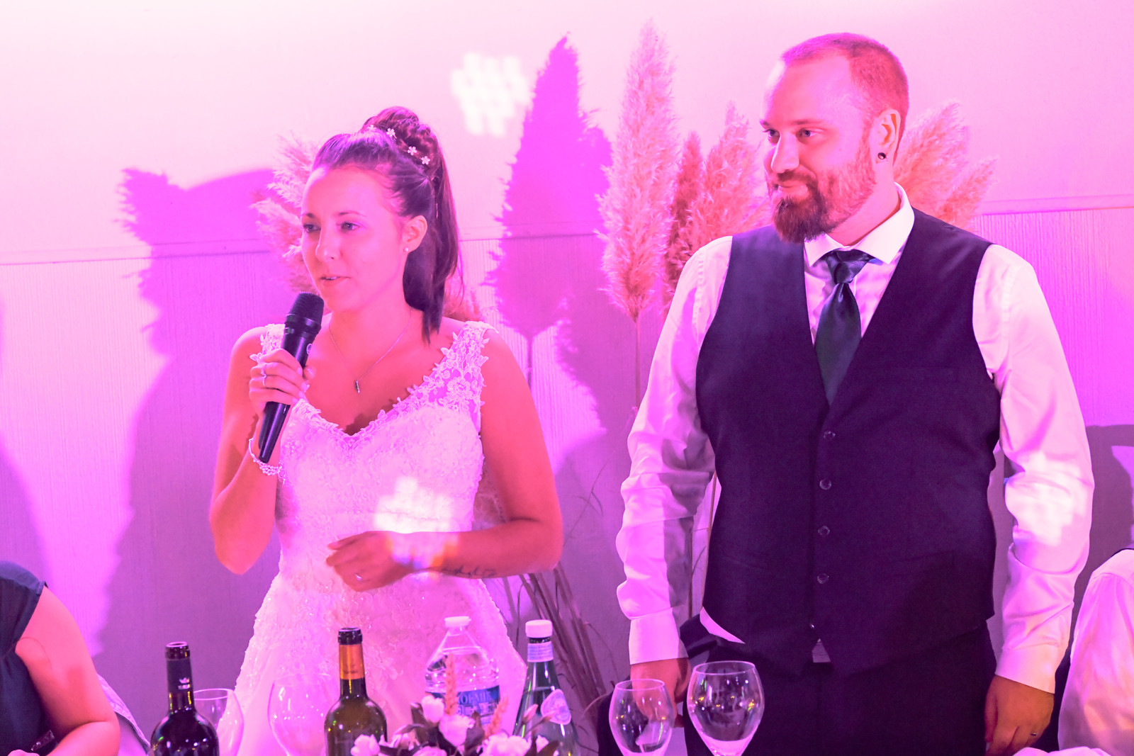 photo mariage soirée