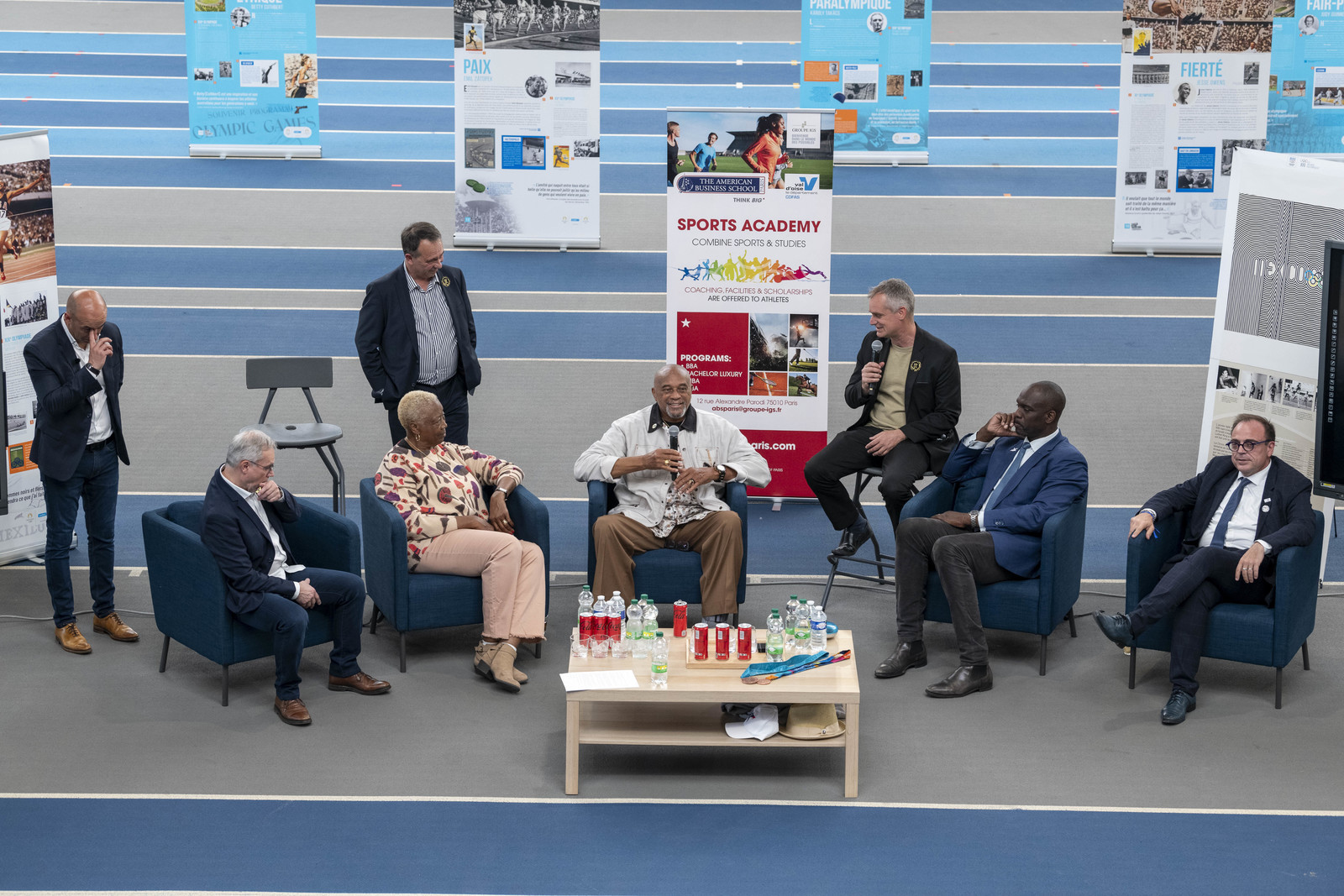 reportage avant les JO et aussi photographie de Tommie Smith