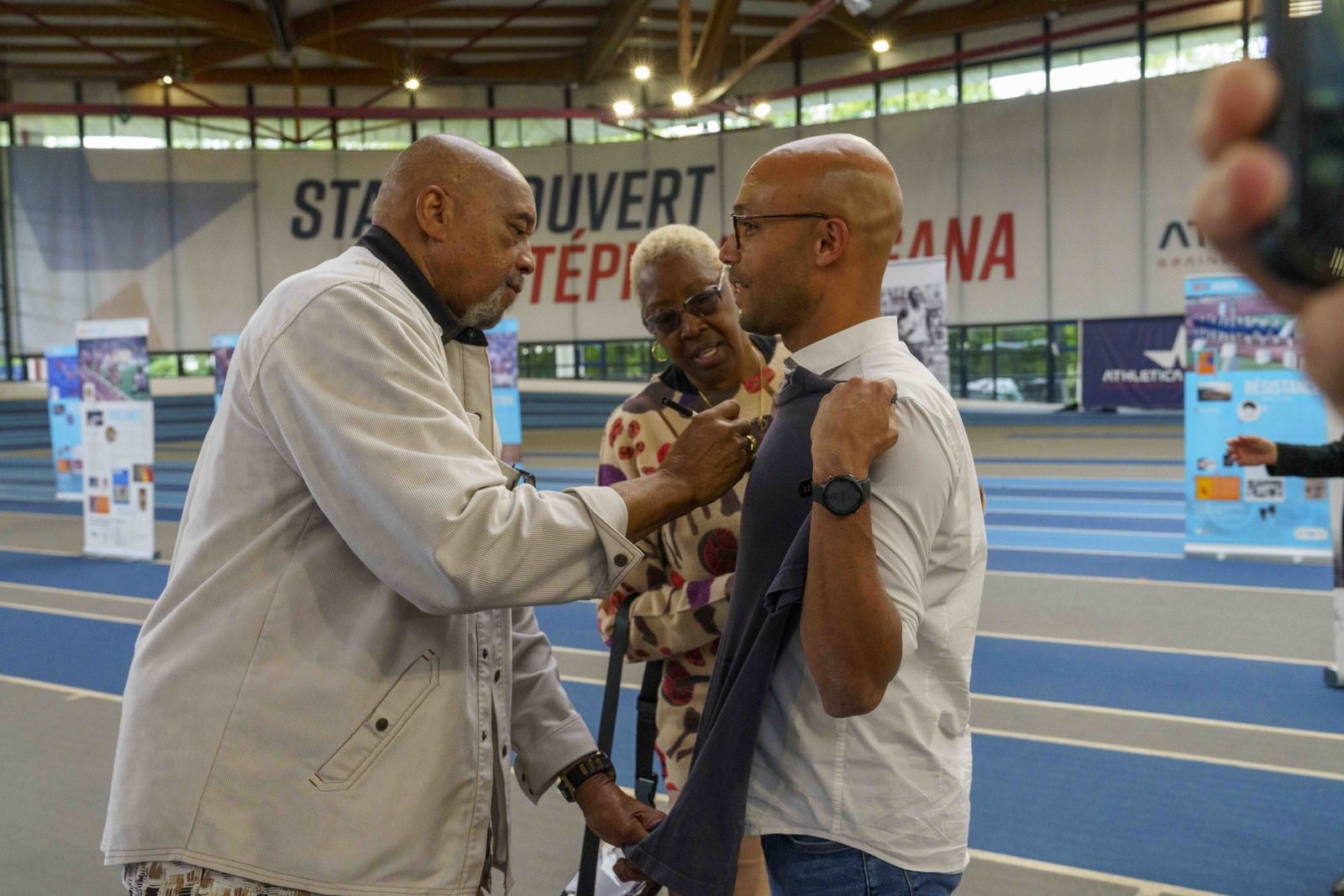 reportage avant les JO et aussi photographie de Tommie Smith