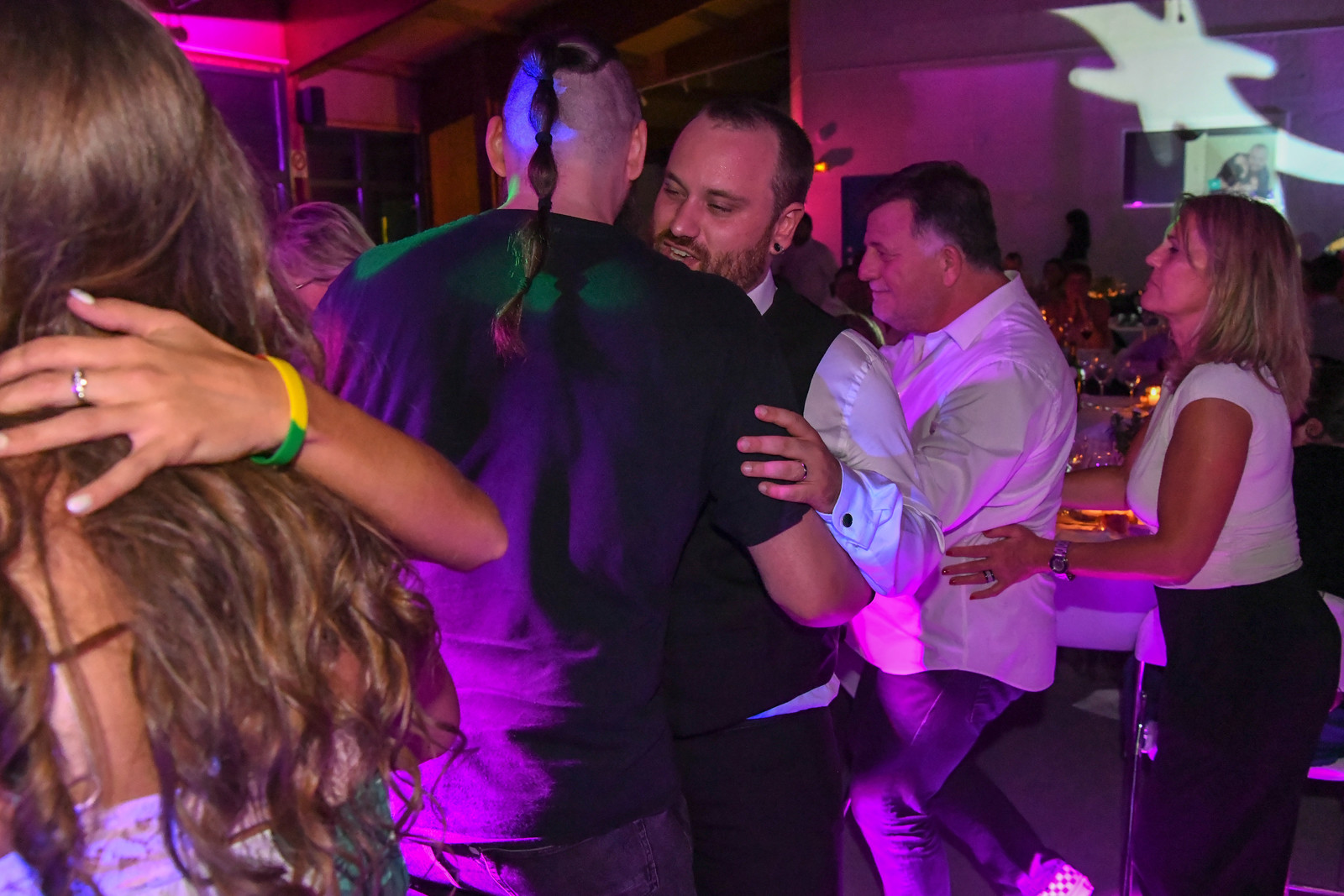 photo mariage soirée