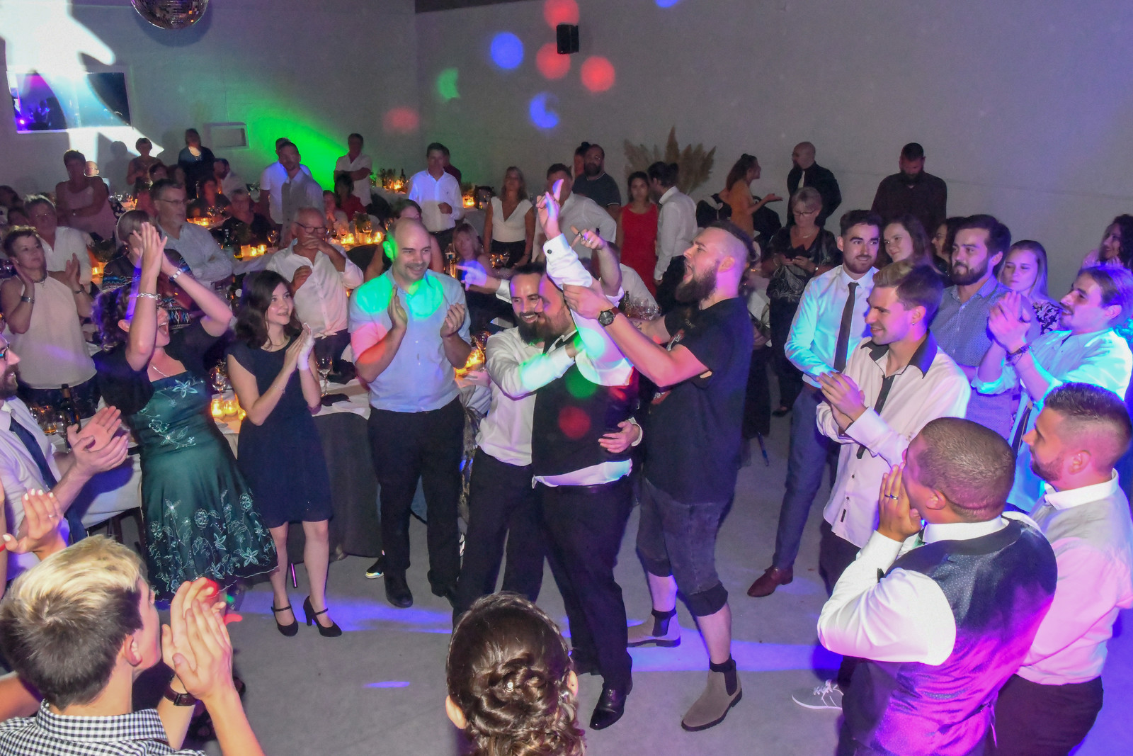 photo mariage soirée