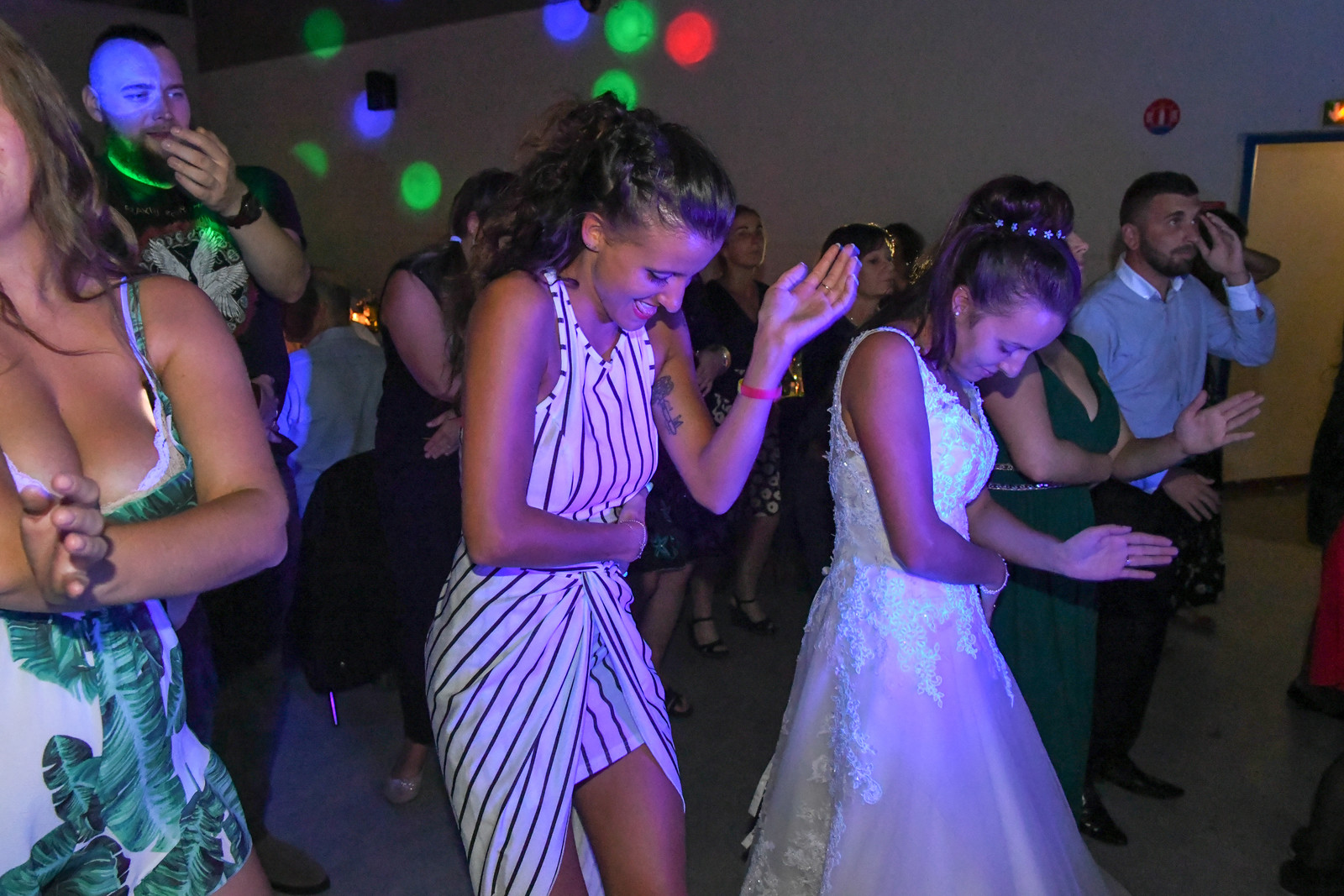 photo mariage soirée