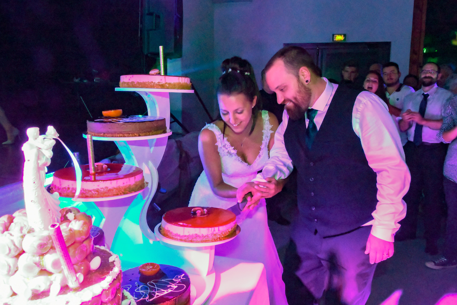 photo mariage soirée