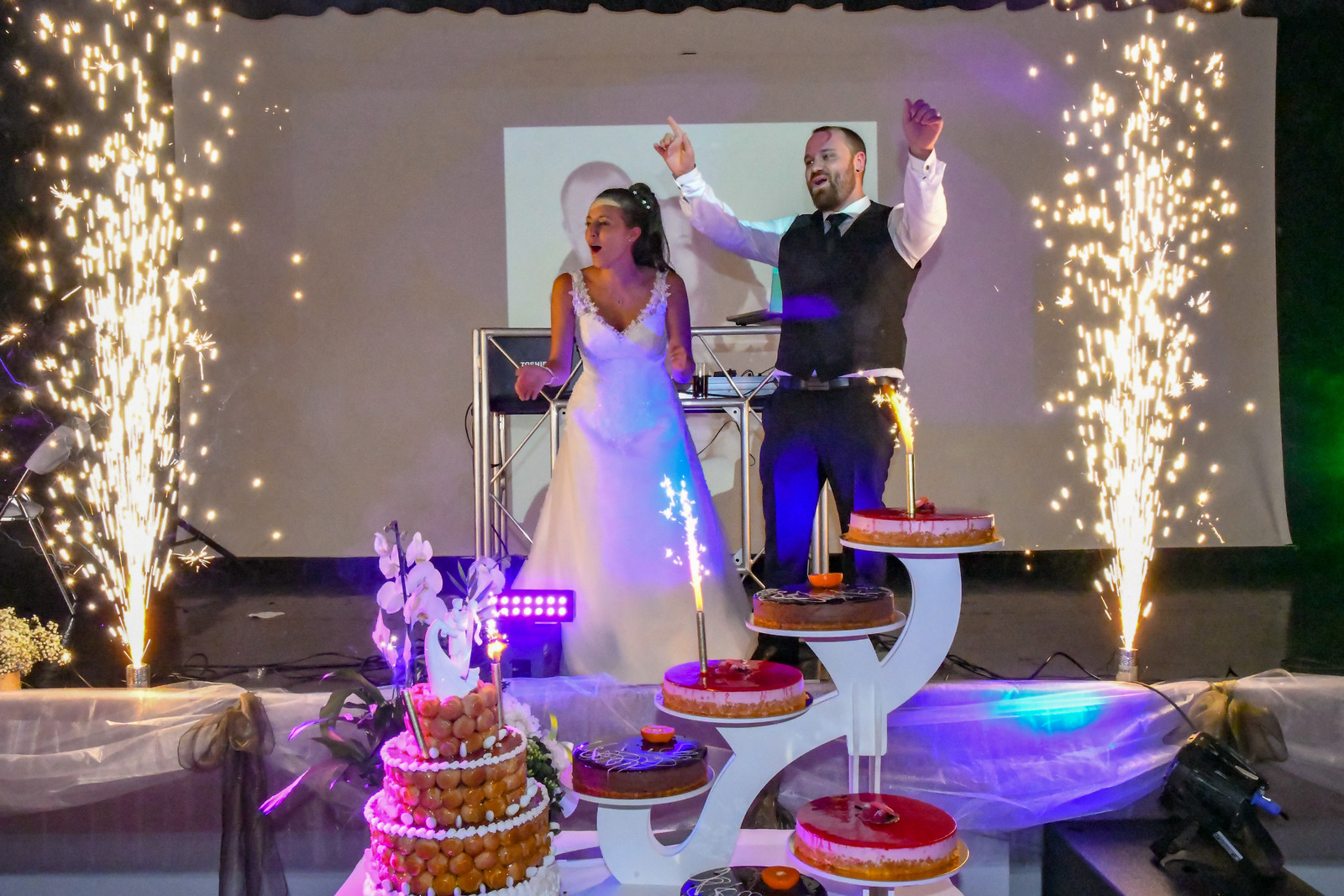 photo de mariage et soirée